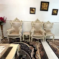 مبل استیل 9نفره|مبلمان خانگی و میز عسلی|قم, شهر قائم|دیوار