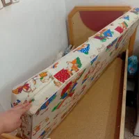 تخت کودک همراه تشک|اسباب و اثاث بچه|خرمشهر, |دیوار