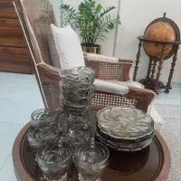 سرویس کریستال،کریستال،پیش دستی،استکان،قندون|ظروف سرو و پذیرایی|تهران, سلیمانی|دیوار