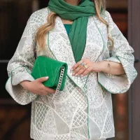 مانتو ژاکارد کاملا نونو