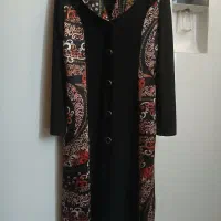 مانتو،چادرمشکی ورنگی و لباس