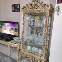 ویترین وبوفه،بوفه تمام چوب راش