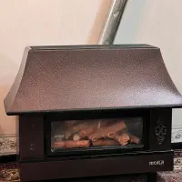 بخاری شومینه دار  نیک کالا