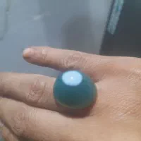 نگین عقیق سبز یشم کله قندی بزرگ|بدلیجات|زابل, |دیوار