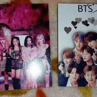 تابلو BTS و بلک پینگ