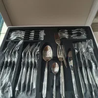 سرویس قاشق و چنگال ناب استیل|ظروف سرو و پذیرایی|تهران, جی|دیوار