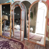 پخش انواع آینه قدی دفرمه تمام چوب روسی و ام دی اف