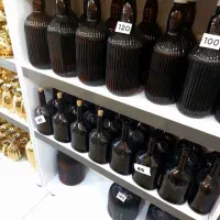 بطری شیشه ای آبغوره چوب پنبه