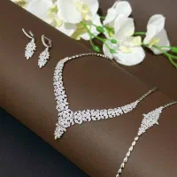 سرویس نقره ورساچ و الیزابت دستبند نقره کپی طلا|بدلیجات|تبریز, |دیوار