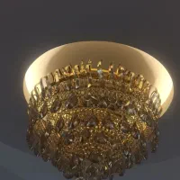 لوستر سقفی|لوستر و چراغ آویز|اراک, |دیوار