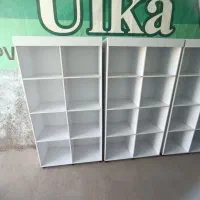 قفسه کمد ام دی اف|کتابخانه، شلف، قفسههای دیواری|یزد, |دیوار