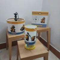 وسایل کودک شامل لوستر آباژور ساعت دیواری
