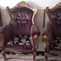 مبلمان ۹ نفره سلطنتی|مبلمان خانگی و میز عسلی|سیاهکل, |دیوار