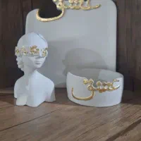 اکسسوری تزیینی از جنس سنگ و شمع ..