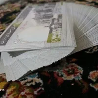 تعداد۸۶قطعه اسکناس ۵۰تومانی سریالها به ترتیب