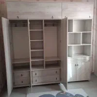 رگال کمدلباس دراوردلاور کمد لباس جاکفشی عرض 1/5|جاکفشی، کمد، دراور|مشهد, نکاح|دیوار