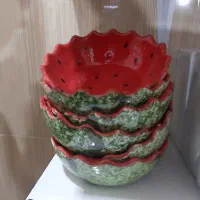 کاسه یلدایی طرح هندوانه|ظروف سرو و پذیرایی|اهواز, گلدشت|دیوار