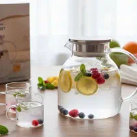 ست قوری پیرکس با لیوان برند ناتالی