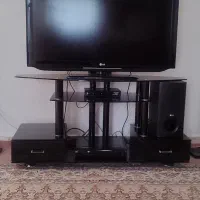 میز تلویزیون شیشه ای