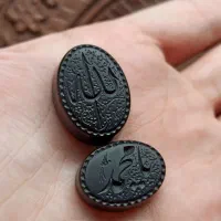 سنگ عقیق سرخ سیاه طبیعی|جواهرات|رشت, شهرک صبا|دیوار