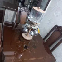 میز غذا خوردی ۴نفره|میز و صندلی غذاخوری|قرچک, مهدیه|دیوار