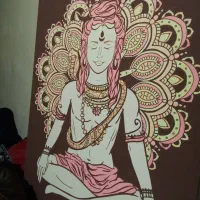 تابلو نقاشی بودا