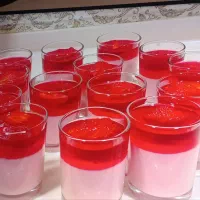 انواع ژله،تیرامیسو،کاستر با رنگ و طعم دلخواه