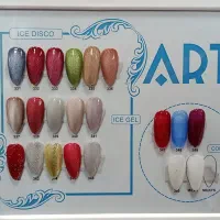 ژل لاک دیسکو ونباتی آرتی