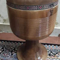 تنبک چوب یک تیکه|سازهای سنتی|همدان, |دیوار