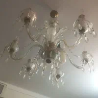 فروش لوستر شش شاخه ای سالم سالم یک میلیون تومان