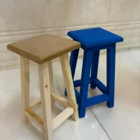 زیر گلدانی خام و رنگی