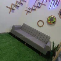 پاف لمسه . کاناپه لمسه و ساده. نیمکت ساده و لمسه