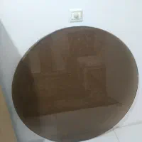 شیشه گرد سالم وضخیم