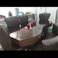 میز نهار خوری|میز و صندلی غذاخوری|دزفول, |دیوار