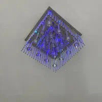 دو عدد لوستر سقفی اسپیکردار بلوتوثی در حد نو|لوستر و چراغ آویز|شیراز, شهرک گلدشت محمدی|دیوار