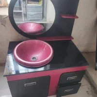 روشویی کابینتی با اینه|لوازم سرویس بهداشتی|سنندج, |دیوار