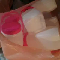دبه پلاستیکی دو لیتری ماست(نو)|ظروف نگهدارنده، پلاستیکی، یک‌بارمصرف|رشت, حمیدیان|دیوار