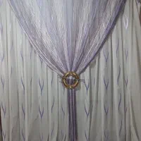 دوتا پرده شیک با کیفیت|پرده، رانر، رومیزی|نورآباد, |دیوار