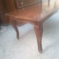 مبل ۹نفره ناهارخوری ۴نفره چوب گردو سالم|مبلمان خانگی و میز عسلی|اصفهان, جنیران (لادان)|دیوار