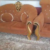 مبل ۷نفره سلطنتی راحتی در حد نو