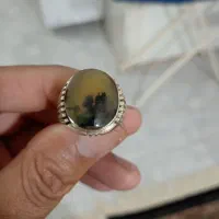 یک عدد انگشتر شجر رنگی