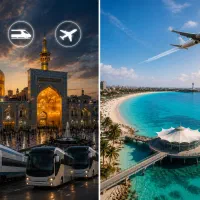 تور  مشهد نقدی اقساطی هواپیما قطار اتوبوس