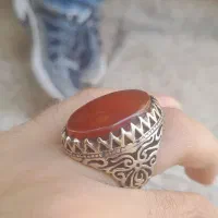 عقیق یمنی قواره دار