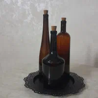 شیشه روغن وآبلیمو،روغن زیتون|ظروف نگهدارنده، پلاستیکی، یکبارمصرف|ری, علایین|دیوار