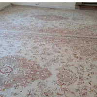 فرش 12متری پردیسان نخ ابریشم دلیجان  سه عدد|فرش|چهارباغ, |دیوار