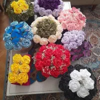 به مناسب روز مرد فروش انواع گل های روبانی و پروانه|گل مصنوعی|قزوین, |دیوار