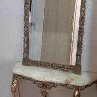 اینه شمعدان برنزی