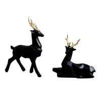 فروش تندیس گوزن و گلدان فانتزی پلی استری