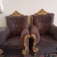 مبل ۷ نفره کاملا نو|مبلمان خانگی و میز عسلی|جیرفت, |دیوار