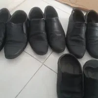 ۴ کفش استوک چرم /سایز ۴۳.